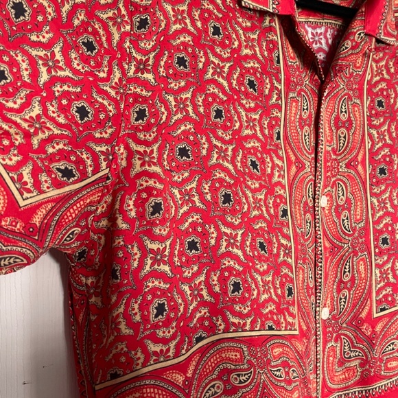 Allsaints Sinaloa SS Shirt - Size Large - Picture 6 of 11